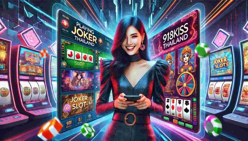 Playing Joker Slot and 918KissThailand