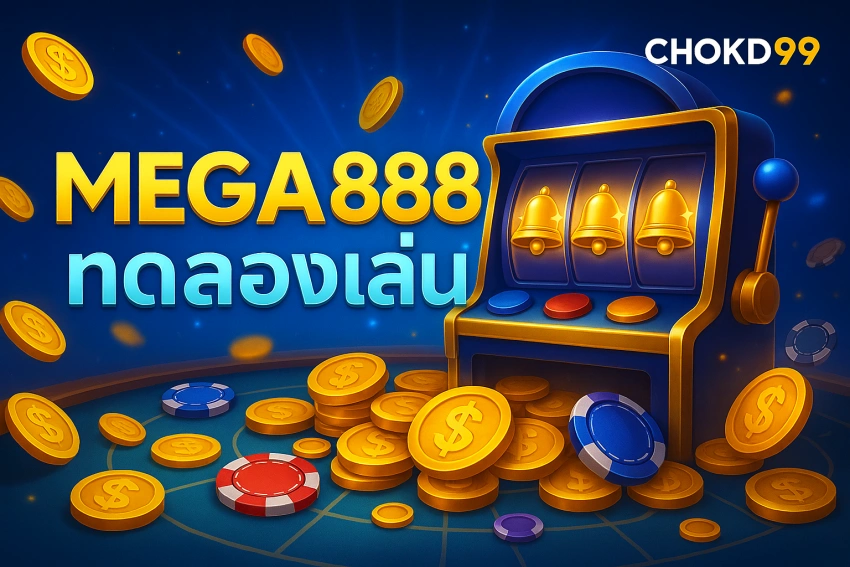 Mega888 ทดลองเล่นฟรี รวมสล็อตเมก้า888 แตกง่ายสำหรับมือใหม่