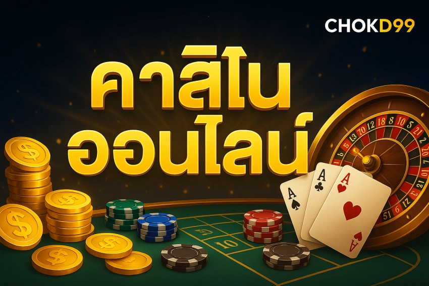 คาสิโนออนไลน์ไทย แหล่งรวมเกมได้เงินจริงที่ปลอดภัยที่สุด