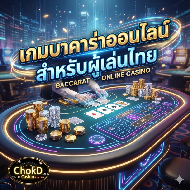 เกมบาคาร่าออนไลน์สำหรับผู้เล่นไทย วิธีเลือกโต๊ะและสูตรพื้นฐานใช้งานได้จริง